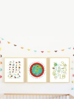 Earth Baby Collection Set of 3 in Different Languages by Children Inspire Design