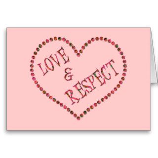 LOVE & RESPECT HEART CARD