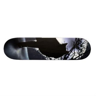 shadow_wolf skateboard deck