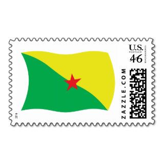 French Guiana Flag Stamps