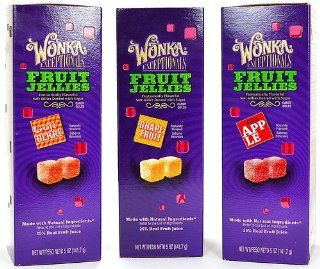 Wonka Exceptionals Fruit Jellies Red Apple 5oz  Candy  Grocery & Gourmet Food