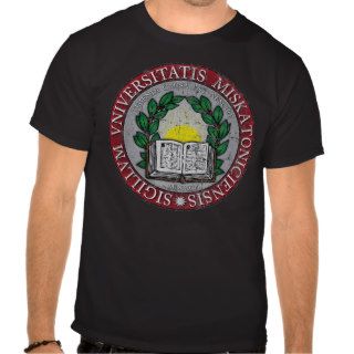 Distressed Miskatonic University T Shirt
