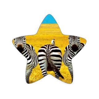 Zebra Dare To Be Different Stickers