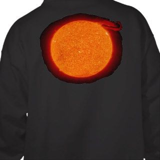 Sun Prominence Hooded Pullover