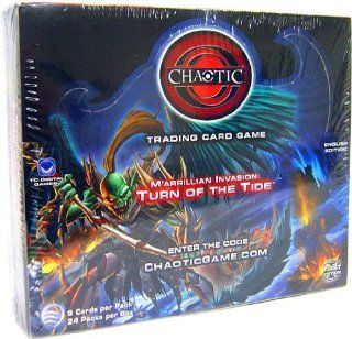 Chaotic M'arrillian Invasion Turn of the Tide Trading Card Game Series 6 Booster Box TCG Toys & Games