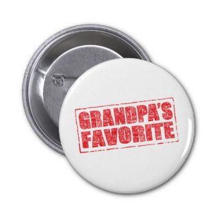 Grandpa's Favorite rubber stamp image Pins