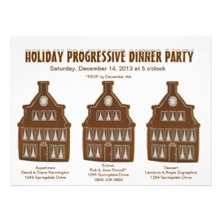 Progressive Dinner Party Invitation