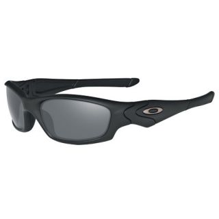 Oakley SI Straight Jacket Sunglasses   Matte Black Frame with Grey Lens 732173