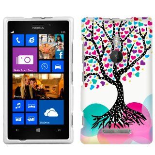 Nokia Lumia 925 Love Tree Phone Case Cover Cell Phones & Accessories