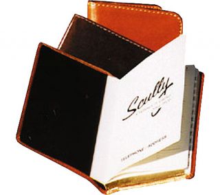 Scully Leather Tel/Address Book Italian Leather 1145