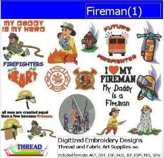 Digitized Embroidery Designs   Fireman(1)   CD