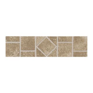 American Olean Ash Creek Walnut Ceramic Listello Tile (Common 3 in x 12 in; Actual 3 in x 12 in)