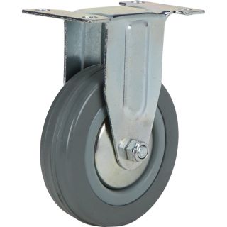 4in. Rigid Plain Bearing, Non-Marking Caster  Up to 299 Lbs.