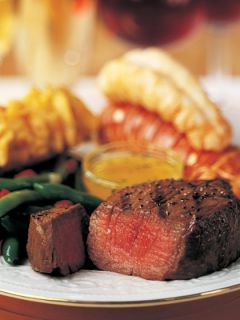 Filet & Lobster Tail Dinner by World Port Seafood