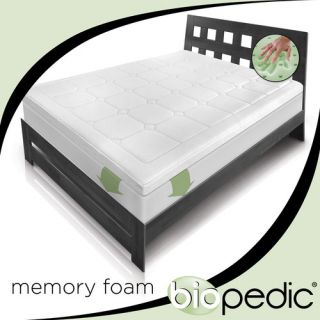 Euro Majestic Memory Foam Topper with Fitted Skirt