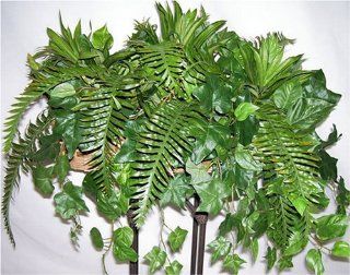 24" Ivy, Fern & Dracaena Ledge Shelf Plant   Artificial Plants