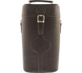 Piel Leather Double Deluxe Wine Carrier 2285