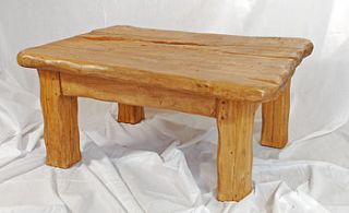 handmade solid wooden coffee table by kwetu