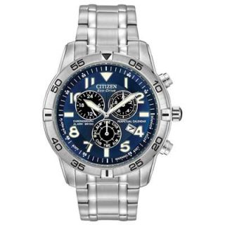 Mens Citizen Eco Drive™ Perpetual Calendar Chronograph Watch with