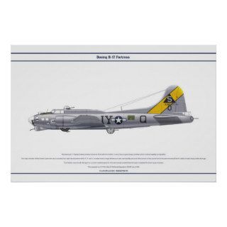 B 17G USA 615BS 1 POSTER