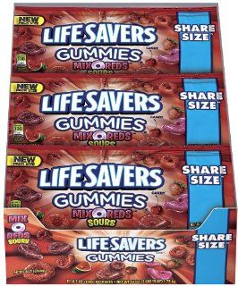 LifeSavers Gummies Mix O Reds, 4.2 Ounce (Pack of 90)  Gummy Candy  Grocery & Gourmet Food