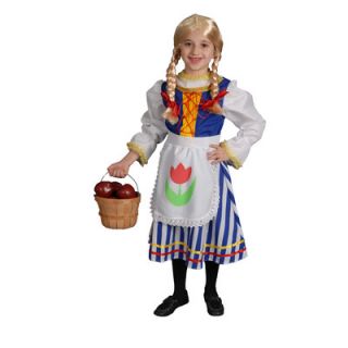 Dress Up America Deluxe Dutch Girl Childrens Costume