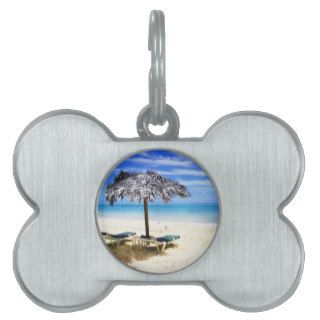 Beach Gifts Pet Name Tags