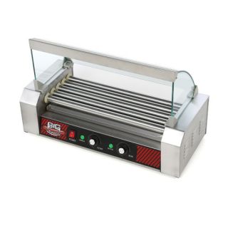 Big Dawg Commercial 5 Roller Hot Dog Machine with Cover