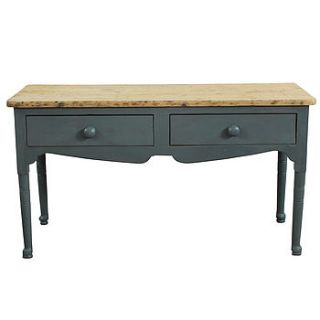 orson hand painted vintage console table by ruby rhino