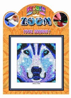 KSG Sequin Art Zoom Husky Toys & Games
