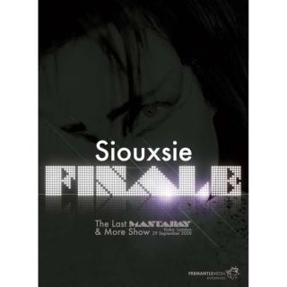 Siouxsie Sioux Finale The Last Mantaray And More Show      DVD