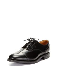Leather Cap Toe Oxfords by Loake