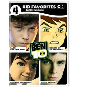 4 Kid Favorites Ben 10 Movie Collection (4 Discs)