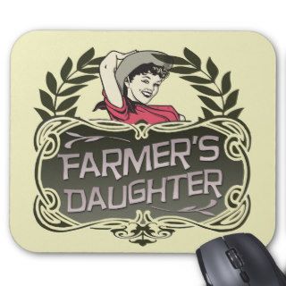 Farmer's Daughter Mouse Pad