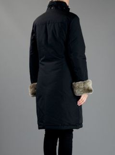 Woolrich Faux Fur Trimmed Coat