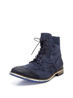 Suede Wingtip Boots by Rogue