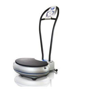 POWER FIT VB588 Slim Whole Body Vibration Exerciser has all the features of its predecessor plus a new secondary console for sitting down exercise. With a full length handle bar, it is easy to use even for reclining exercise positions. Other features are a