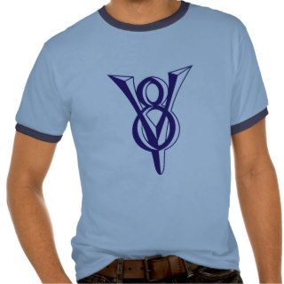 V8 Old Vintage Logo T Shirt