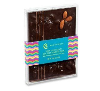 Dark Chocolate Sea Salt Almond Bark Moonstruck Chocolate  Candy And Chocolate Bars  Grocery & Gourmet Food