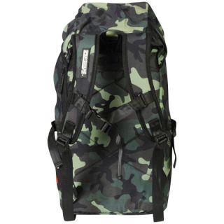 Sprayground Camo Shark Top Loader Backpack   Green/Camo      Mens Accessories