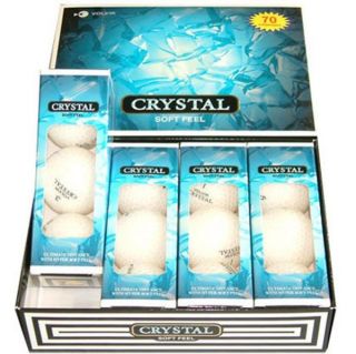 Volvik Crystal Golf Balls 12 Pack      Sports & Leisure