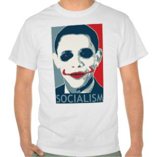 Obama Joker Socialism T shirt