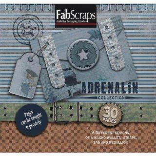 Fabscraps MCDC 14 Adrenaline Die Cut Work Book   Scrapbooks