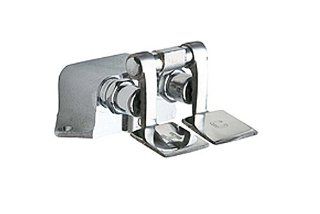 Chicago Faucets 625 ABRCF Floor Mount Double Pedal Valve, Rough Chrome   Faucet And Valve Washers  