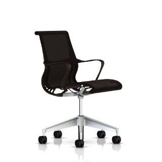Shop Setu Office Chair by Herman Miller   With Arms   Java Frame   5 star base with standard carpet casters   Java Lyris at the  Furniture Store. Find the latest styles with the lowest prices from Herman Miller