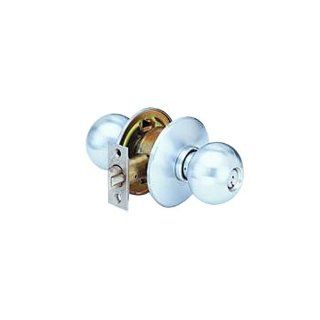 SCHLAGE LOCK CO F80ORB626 Storeroom Lockset, Chrome   Doorknobs  