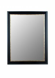 Contemporary Gold Mirror 28 in. x 40 in.   Wall Mounted Mirrors