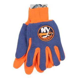 New York Islanders Jersey / Gripper Palm Gloves (One Size Fits Most Ages 15+) Sports & Outdoors