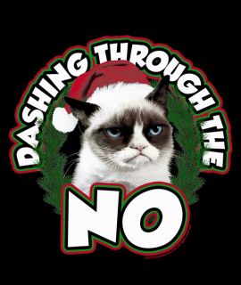 Grumpy Cat Christmas Tee