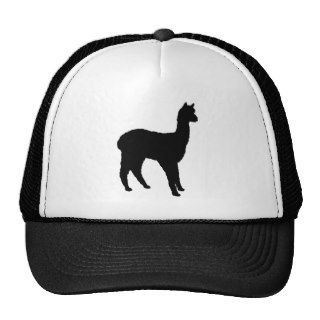 Alpaca Silhouette Trucker Hats